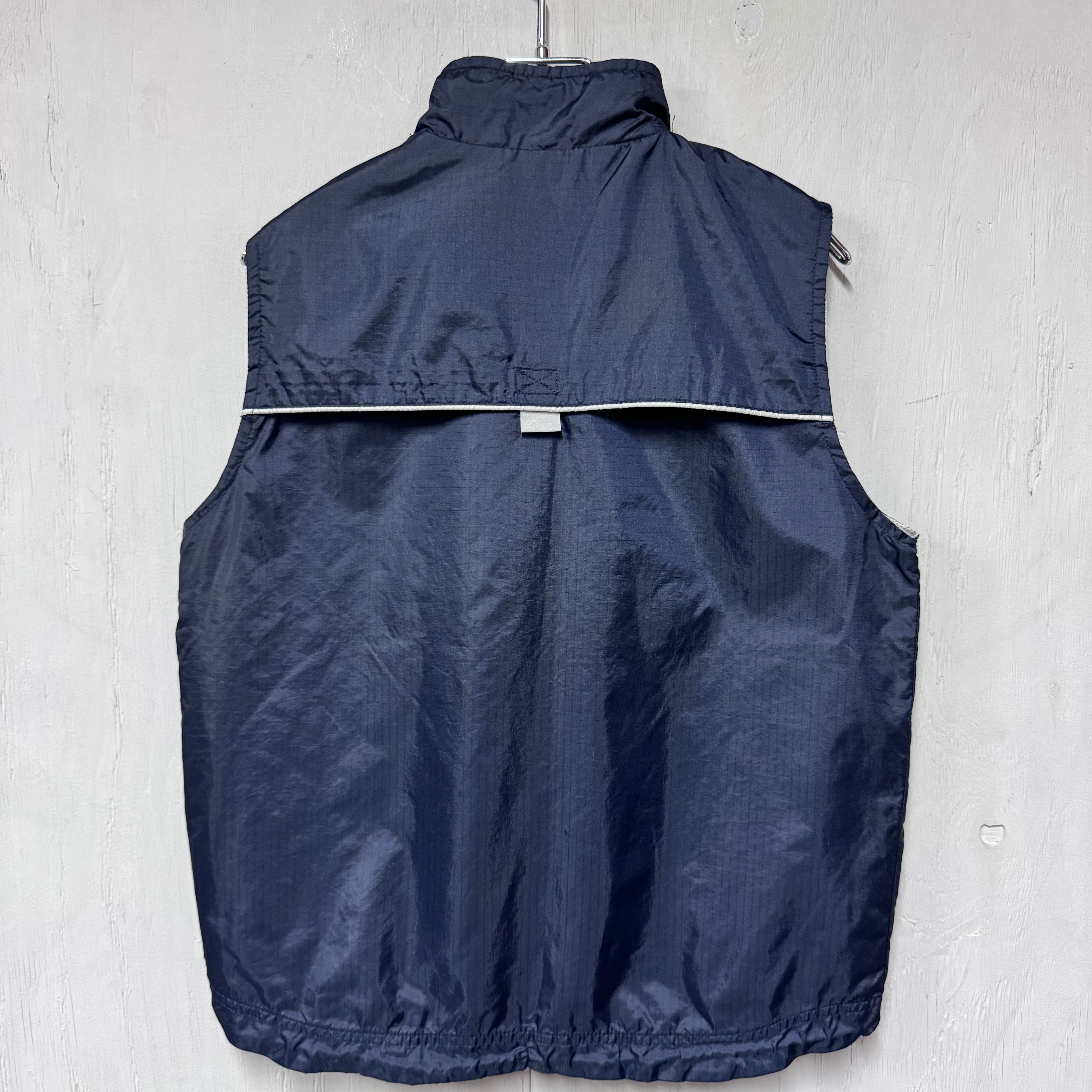 ジャケット・アウター 90s old gap down vest 90s OLD GAP ナイロンジップアップベスト ネイビー L | 古着屋 savvy