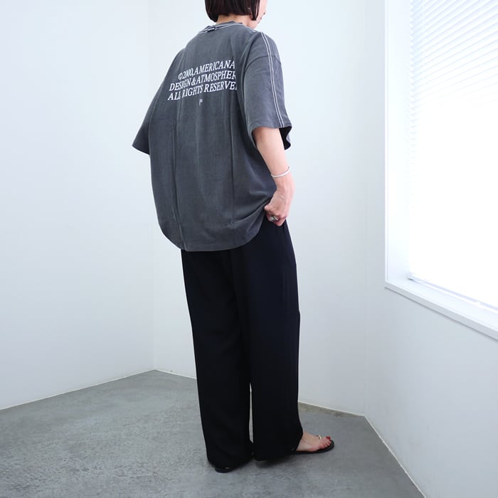 AMERICANA（アメリカーナ） バックプリントビッグTシャツ[BRF-M-811A
