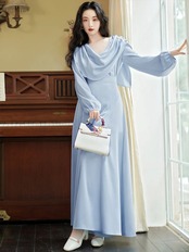 【0214】Wide Leg Pants Long Sleeve 2 Piece Set