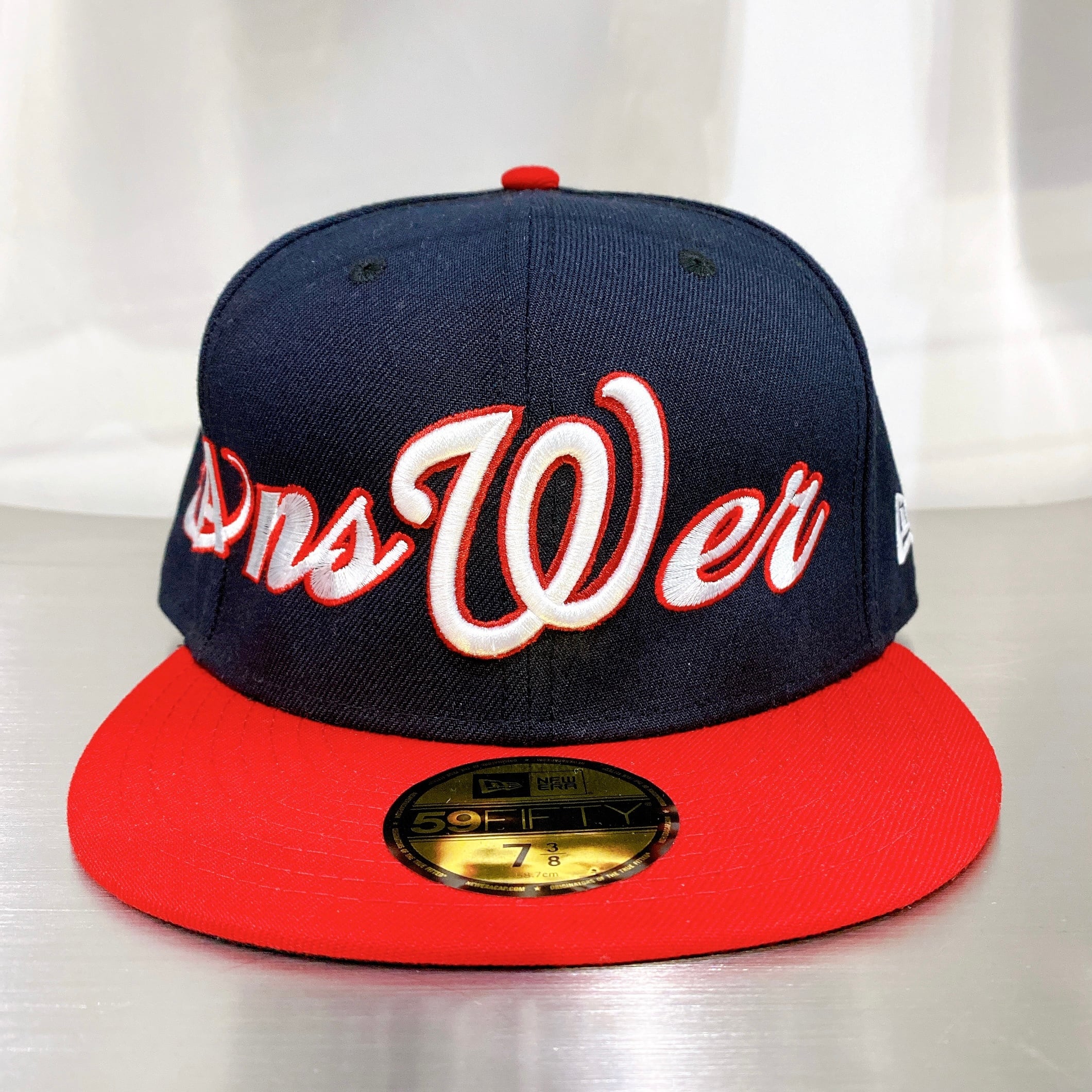 dialect werper Grijpen ANSWER × NEW ERA / CUSTOM BASEBALL CAP | Answer