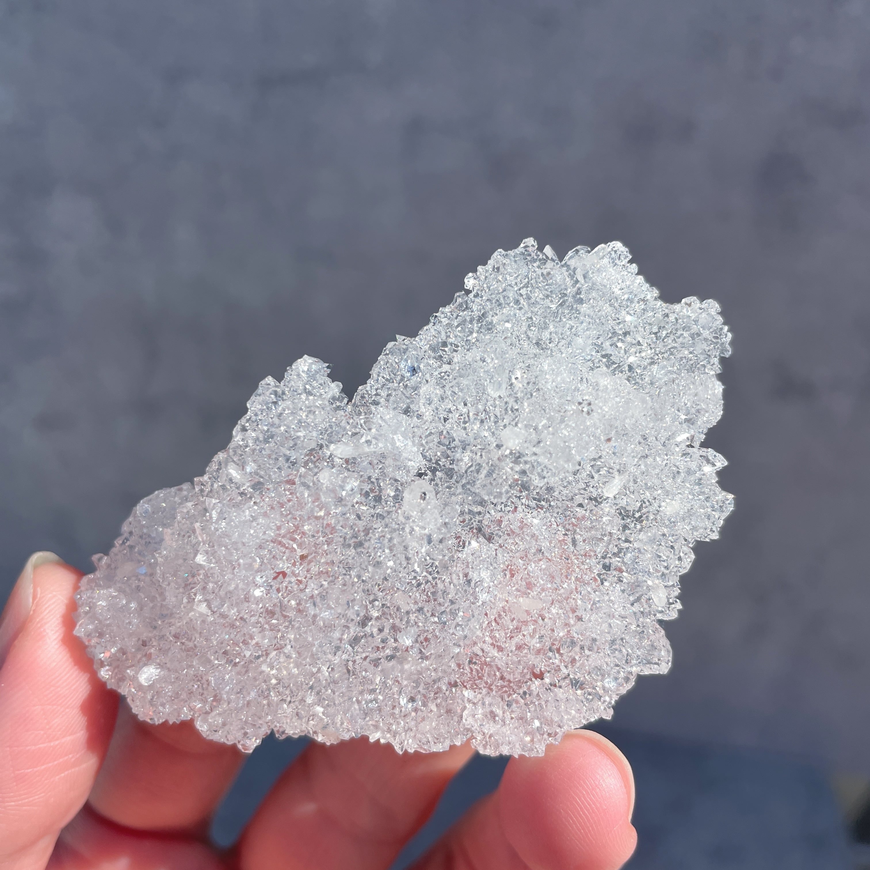 アポフィライト　キラキラが素敵⭐︎ ピンクアポフィライト 11◇ Pink Apophyllite ◇天然石・鉱物 置物