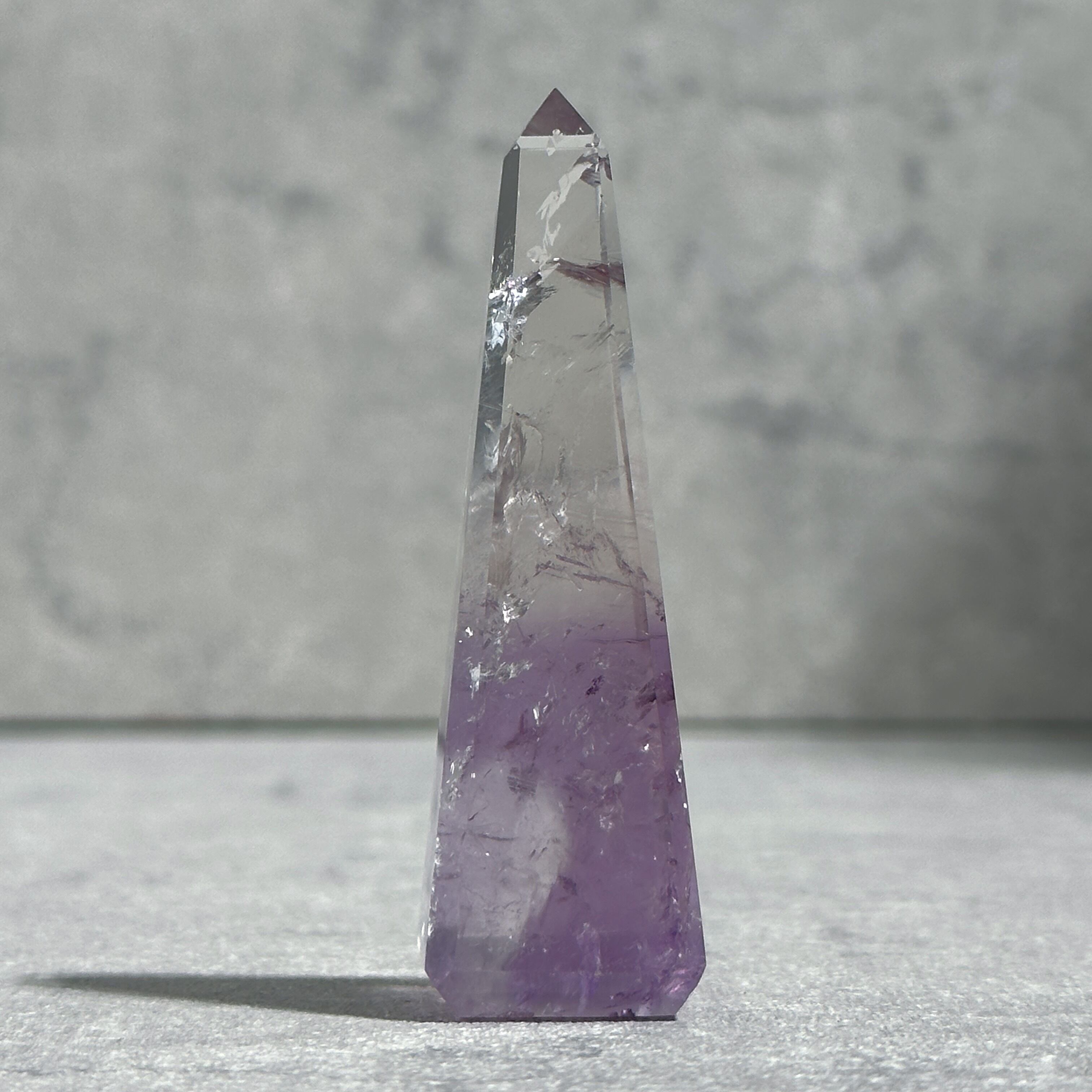 透明感◎ファントムアメジスト オベリスク13◇Phantom Amethyst