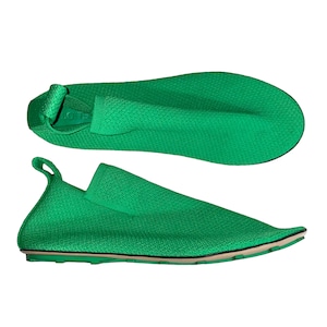 2021SS BOTTEGA VENETA green “LATTICE SLIPPERS”