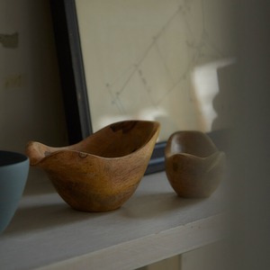 Wood bowl bird (Ssize)