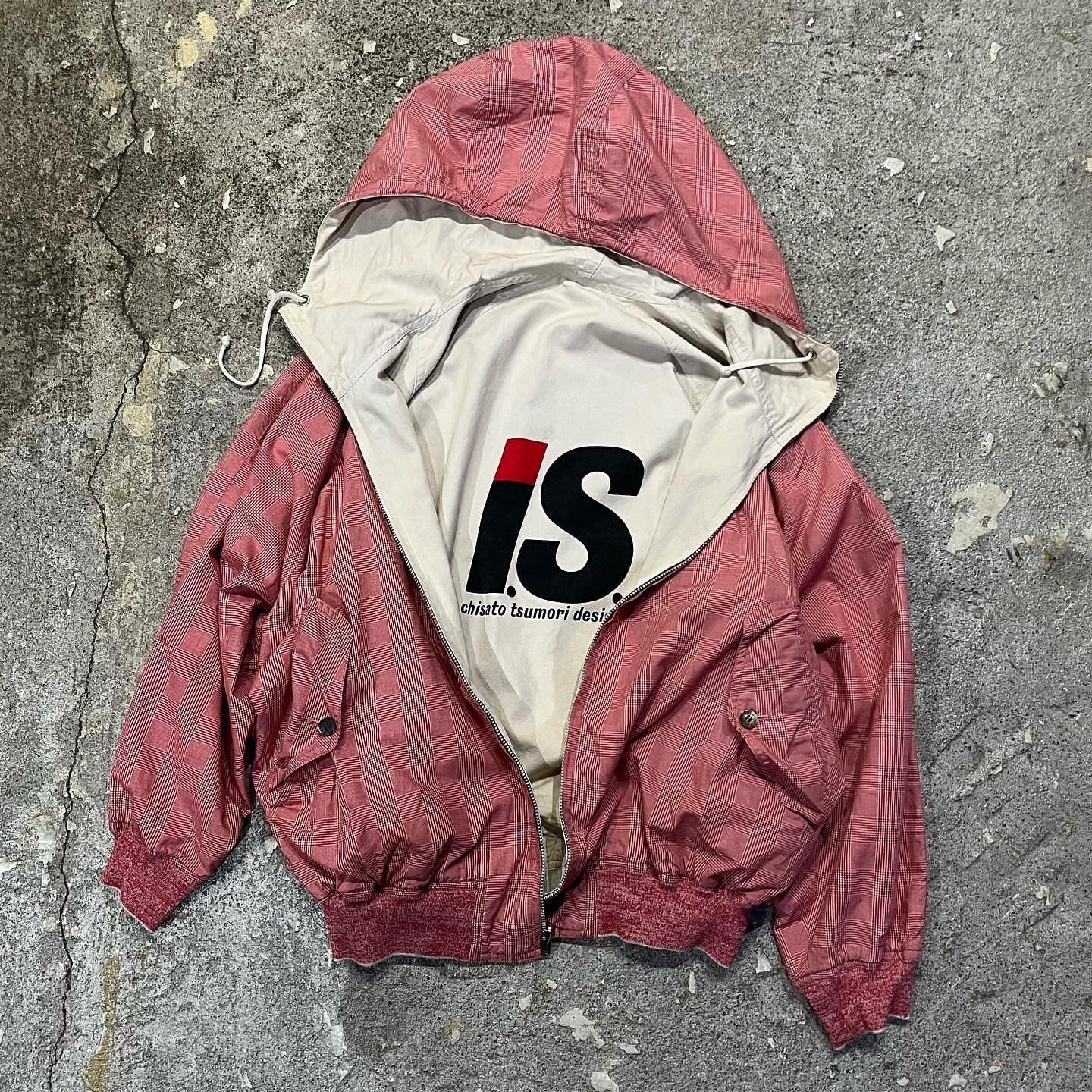 80s ISSEY MIYAKE "I.S." Tsumori Chisato design reversible zip up blouson 【仙台店】
