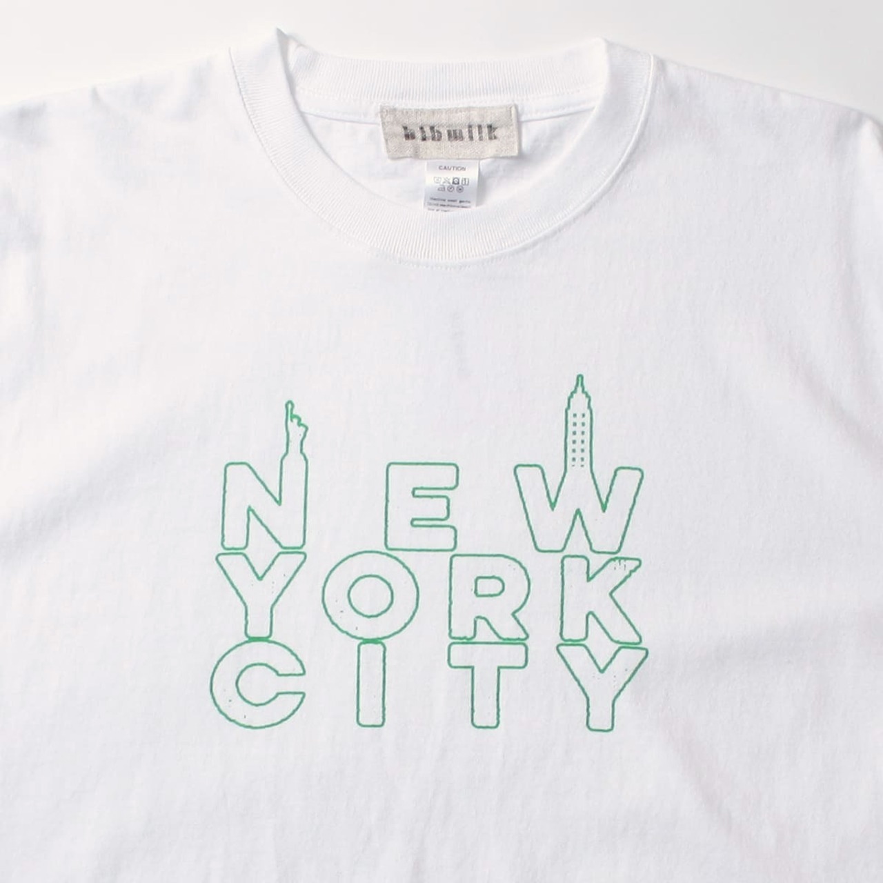 ［bibmilk］リラックスフィットTシャツ NYC レディス