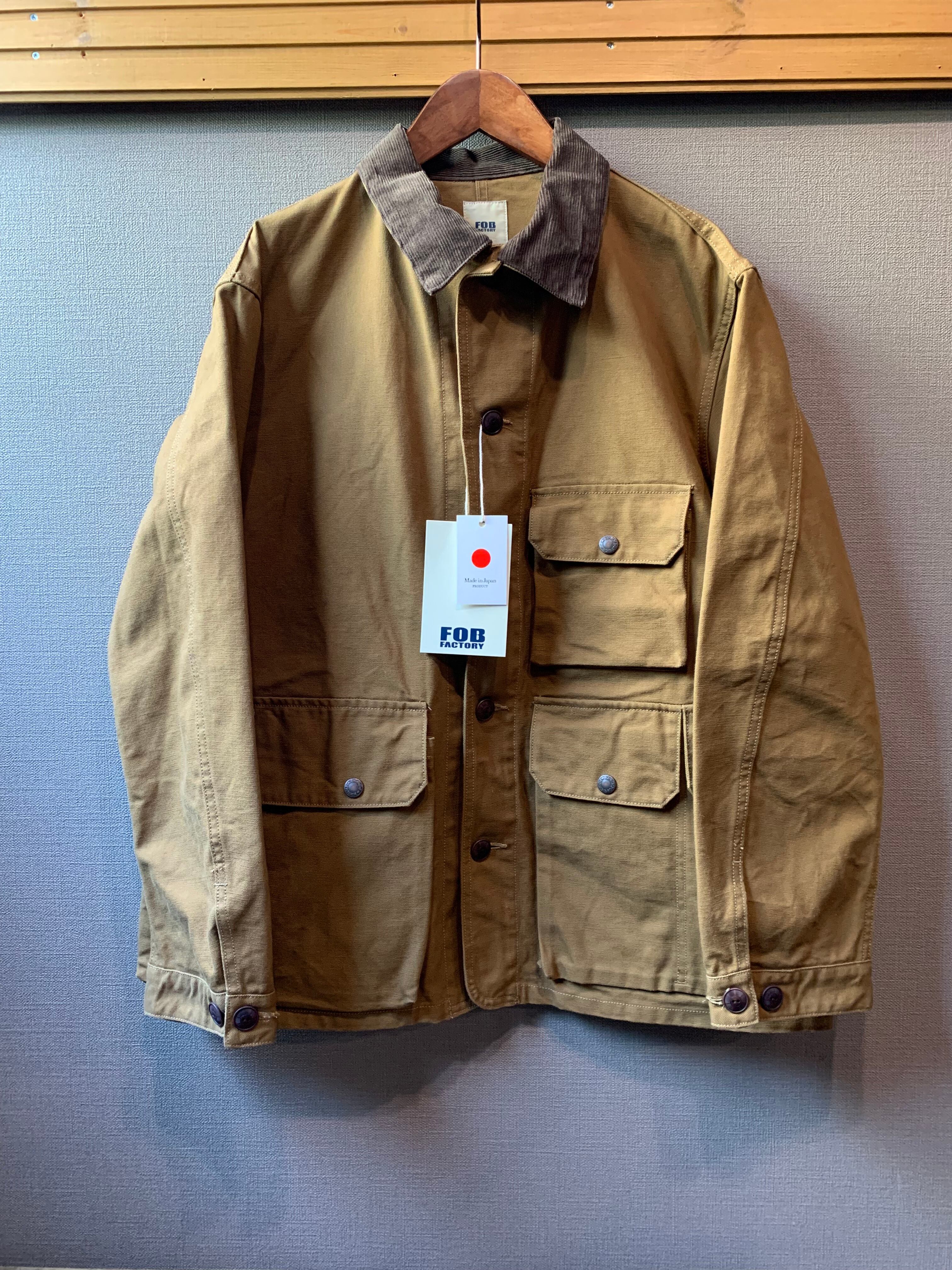 FOB FACTORY FOBファクトリー ダック ハンティングジャケット メンズ