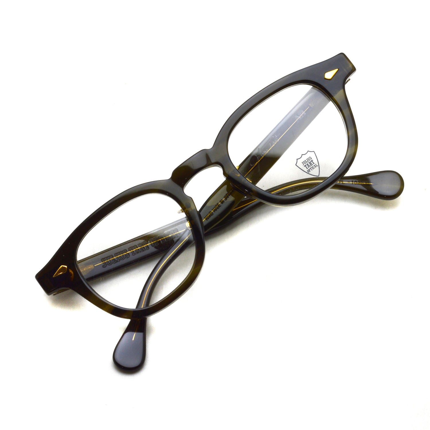 JULIUS TART OPTICAL / AR / ブリッジ:24mm / Olive Green Sasa