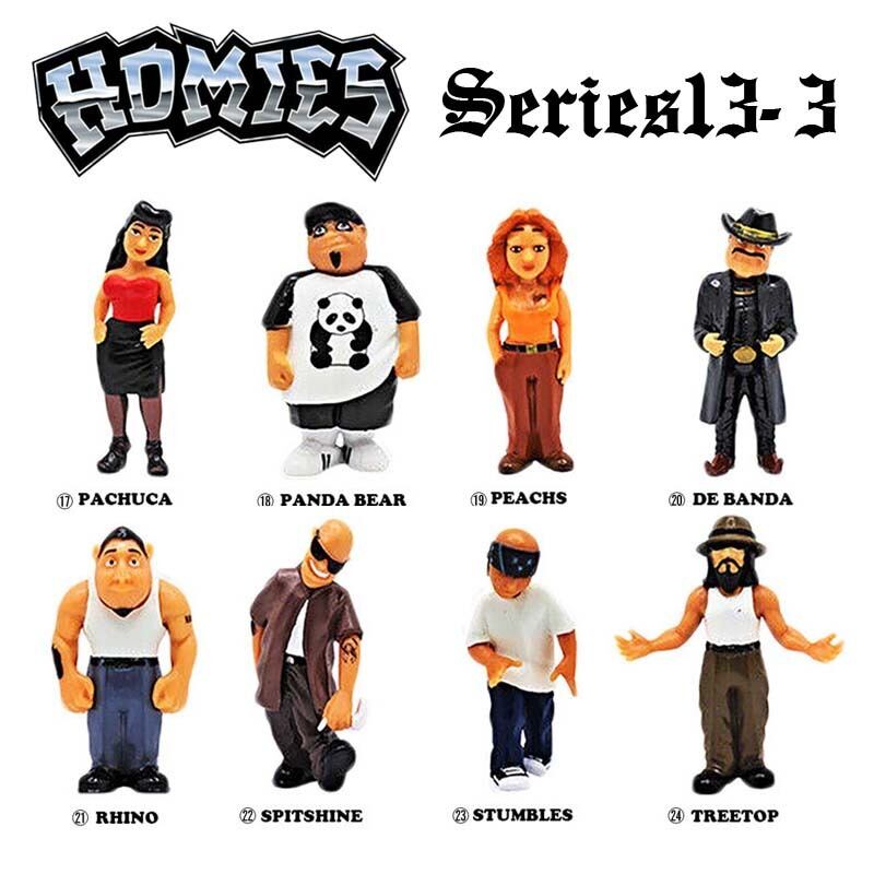Homies Series 13-3 ミニフィギュア David Gonzales、Lowrider