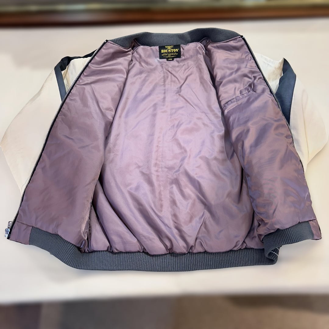 HOUSTON / ヒューストン 51543 USED FINISHING SOUVENIR JACKET (TIGER