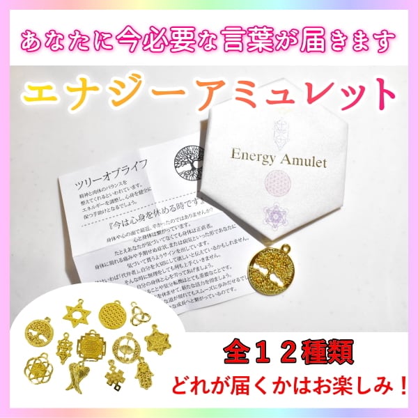 エナジーアミュレット チャーム 全12種類 ランダムでお届けします