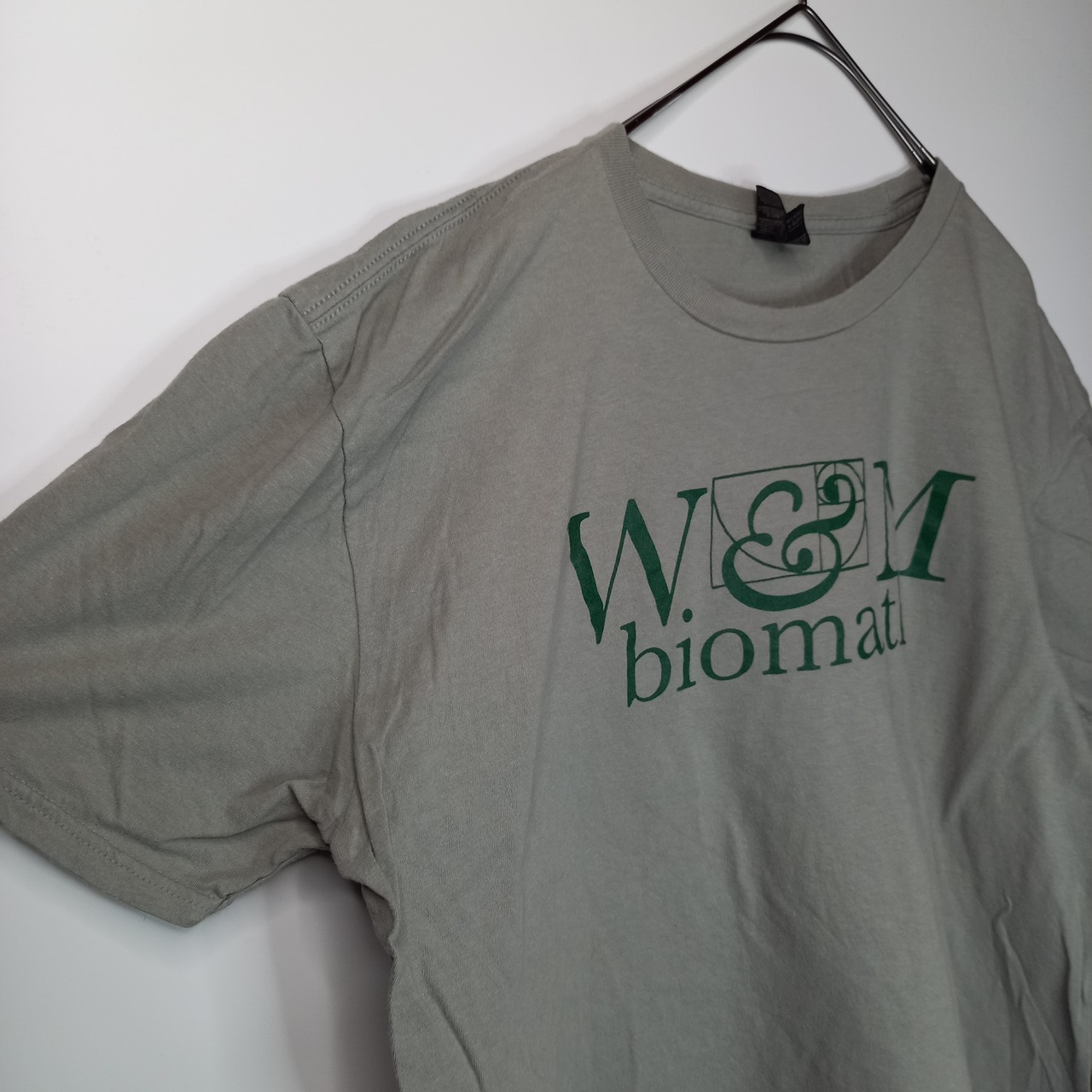 ANVIL　クルーネック　オーバーサイズ　プリントTシャツ　グレー　カーキ　XL