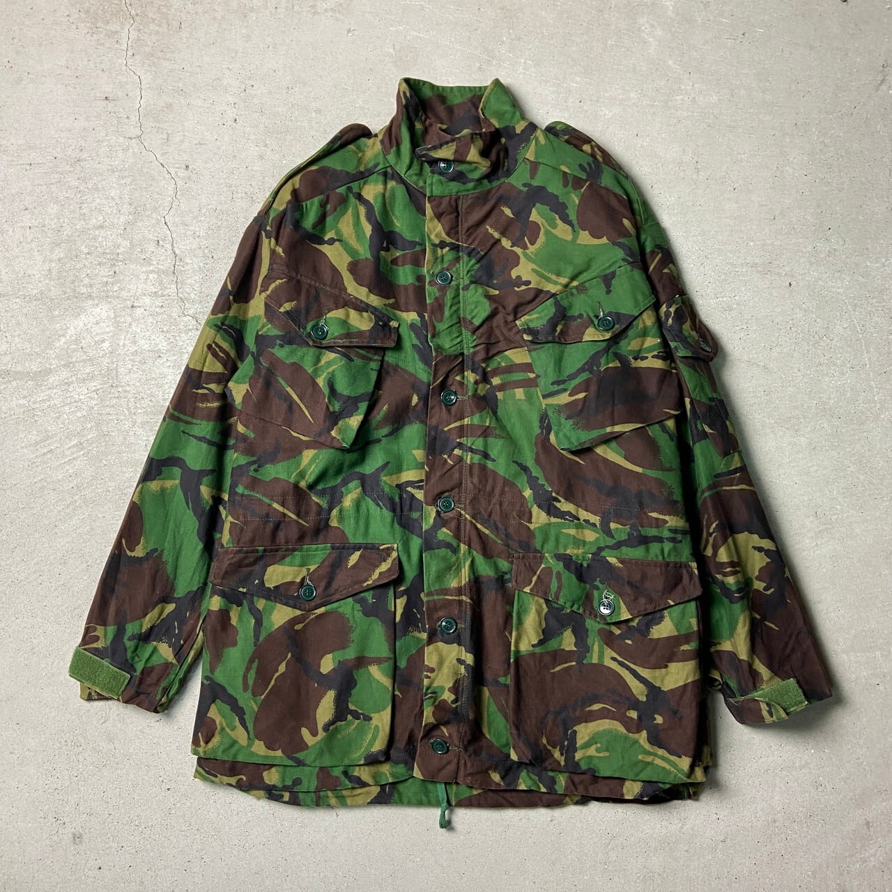 99年納品 90年代 イギリス軍 コンバットジャケット DPMカモ メンズL