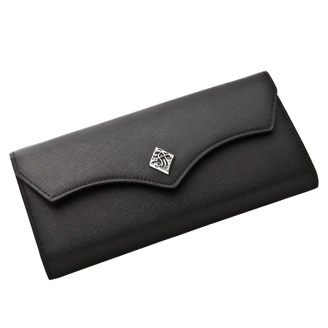 【財布売り上げランキング2位】本革サフィアーノウェイブウォレット ACW0016　Genuine leather saffiano wave wallet Jewelry Brand