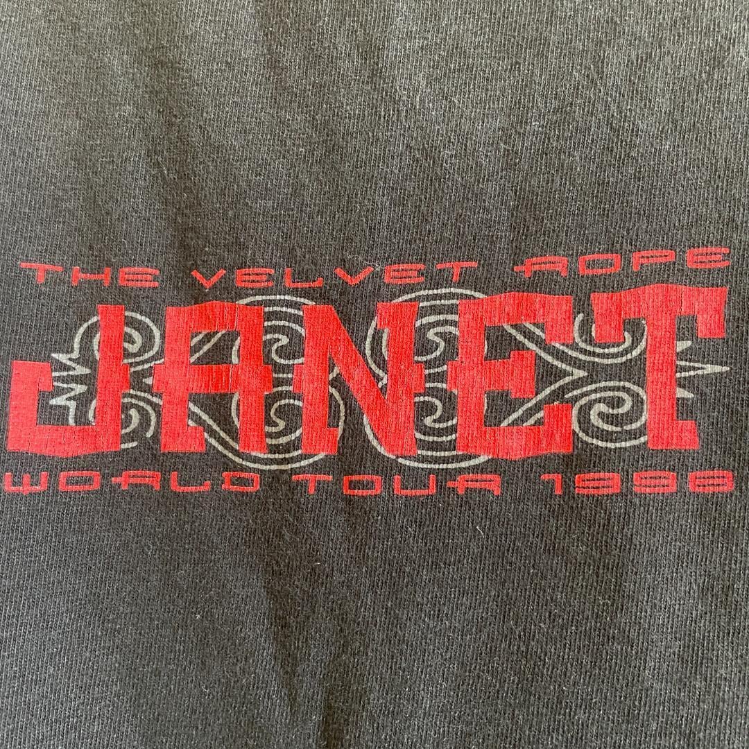 1590】 Tシャツ ジャネットジャクソン 98年 ワールドツアー