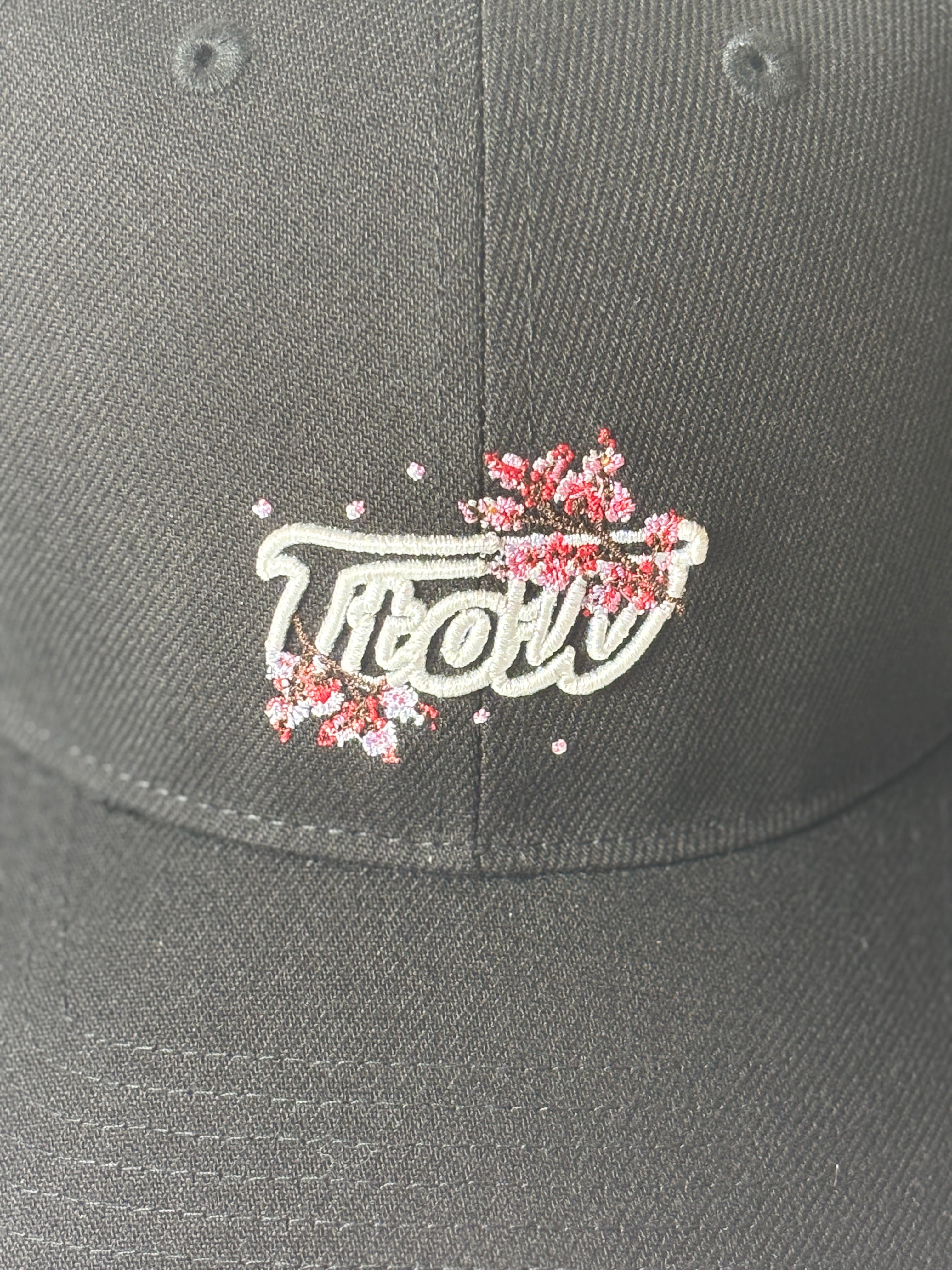 LOW CAP【桜】【BLACK】 | TtoW