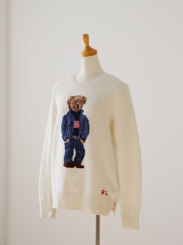 POLO BEAR Ralph Lauren sweater(White)