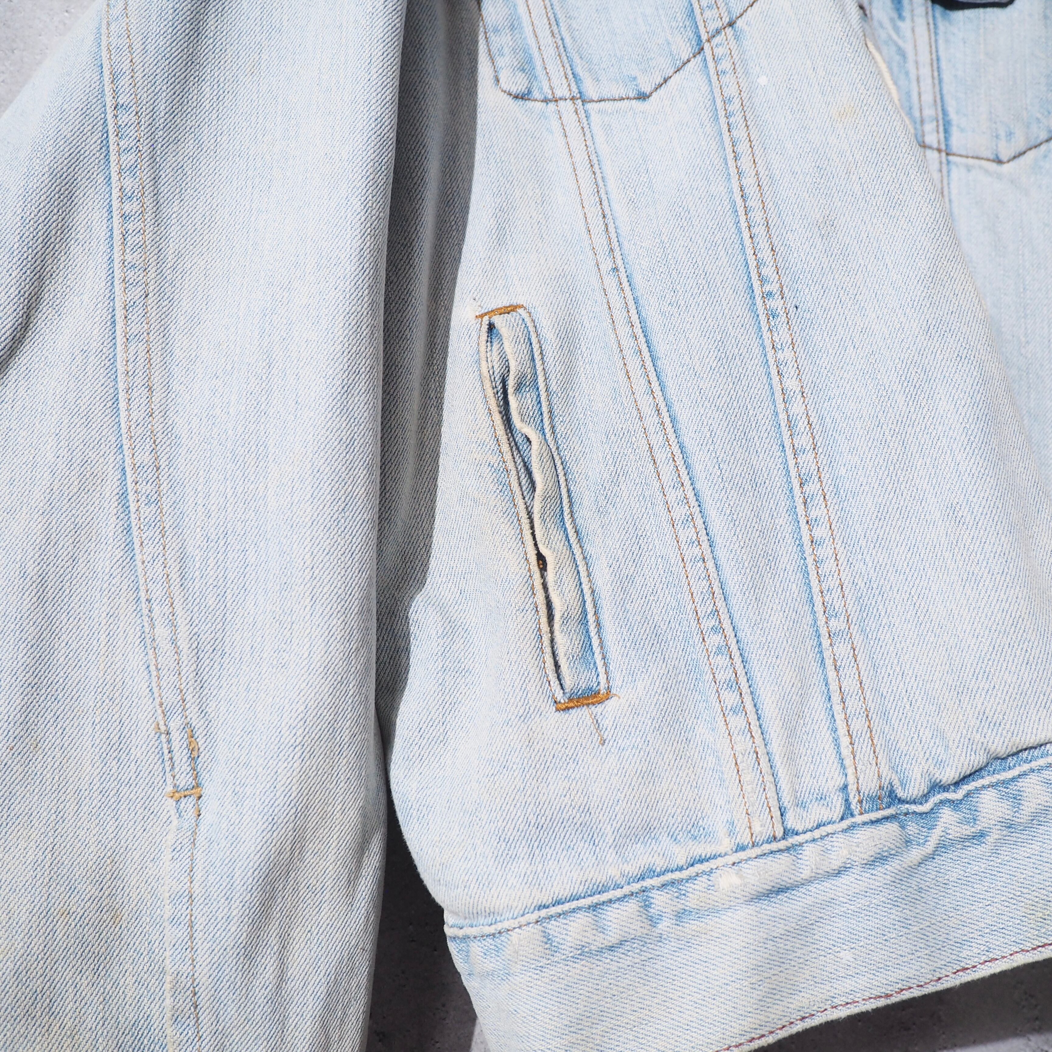 1990s " LEVI’S " Good Fade × Over silhouette vintage Denim jacket