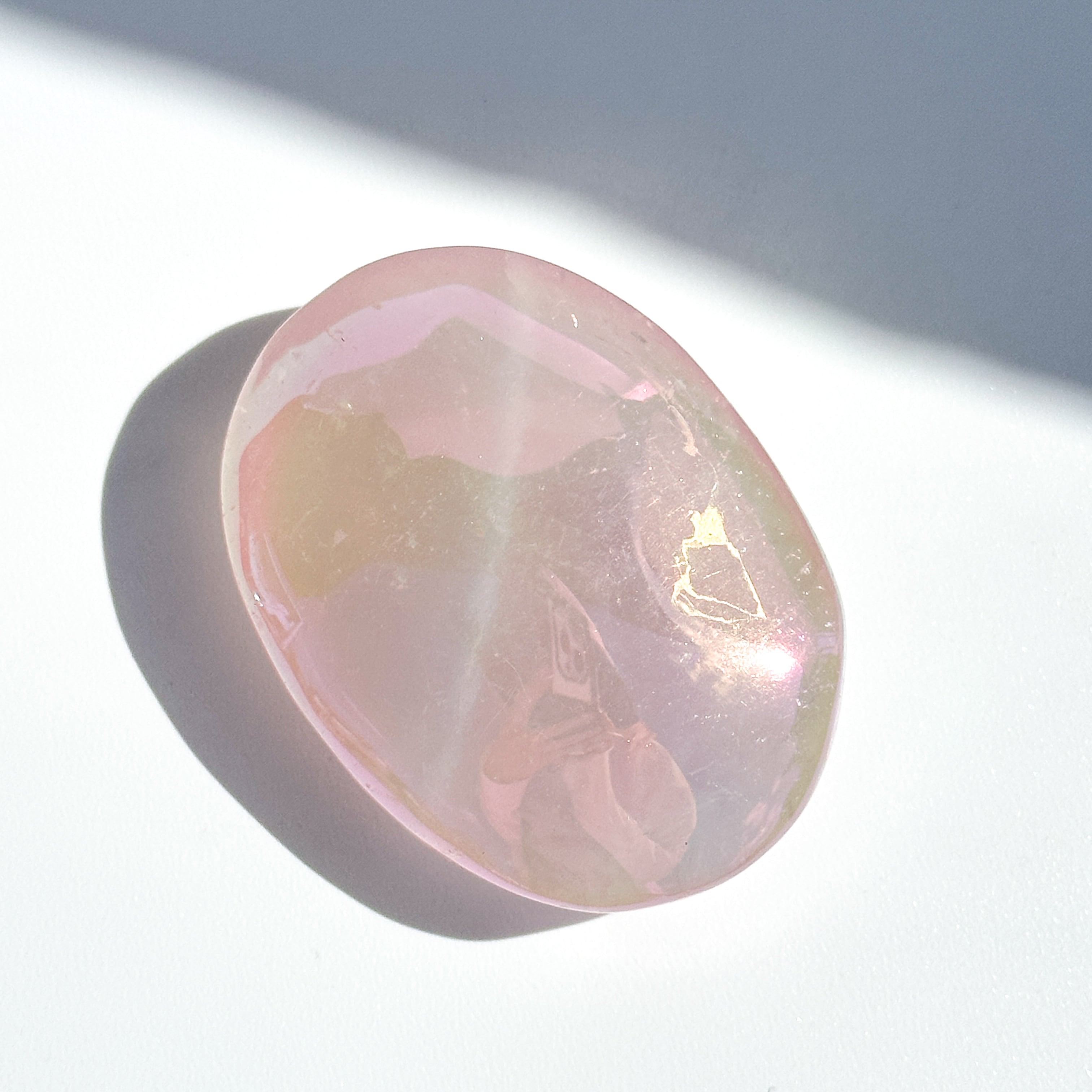 エンジェルオーラローズクォーツ パーム02✧ Angel Aura Rose Quartz