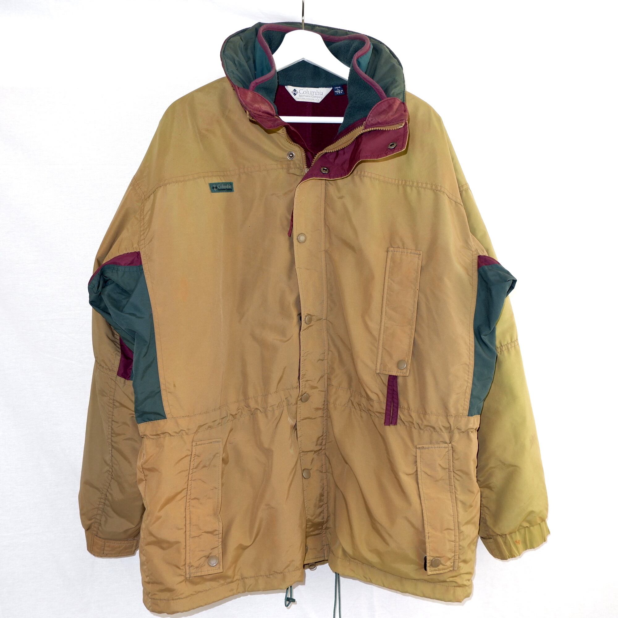 [L] Columbia Mountain Parka フリースライナー付き | コロンビア マウンテンパーカー フリース |  きれいめや90sのメンズ古着専門店jo-Ro powered by BASE