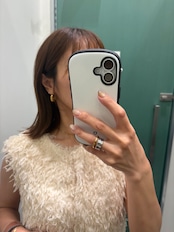 solid curve hoop pierce