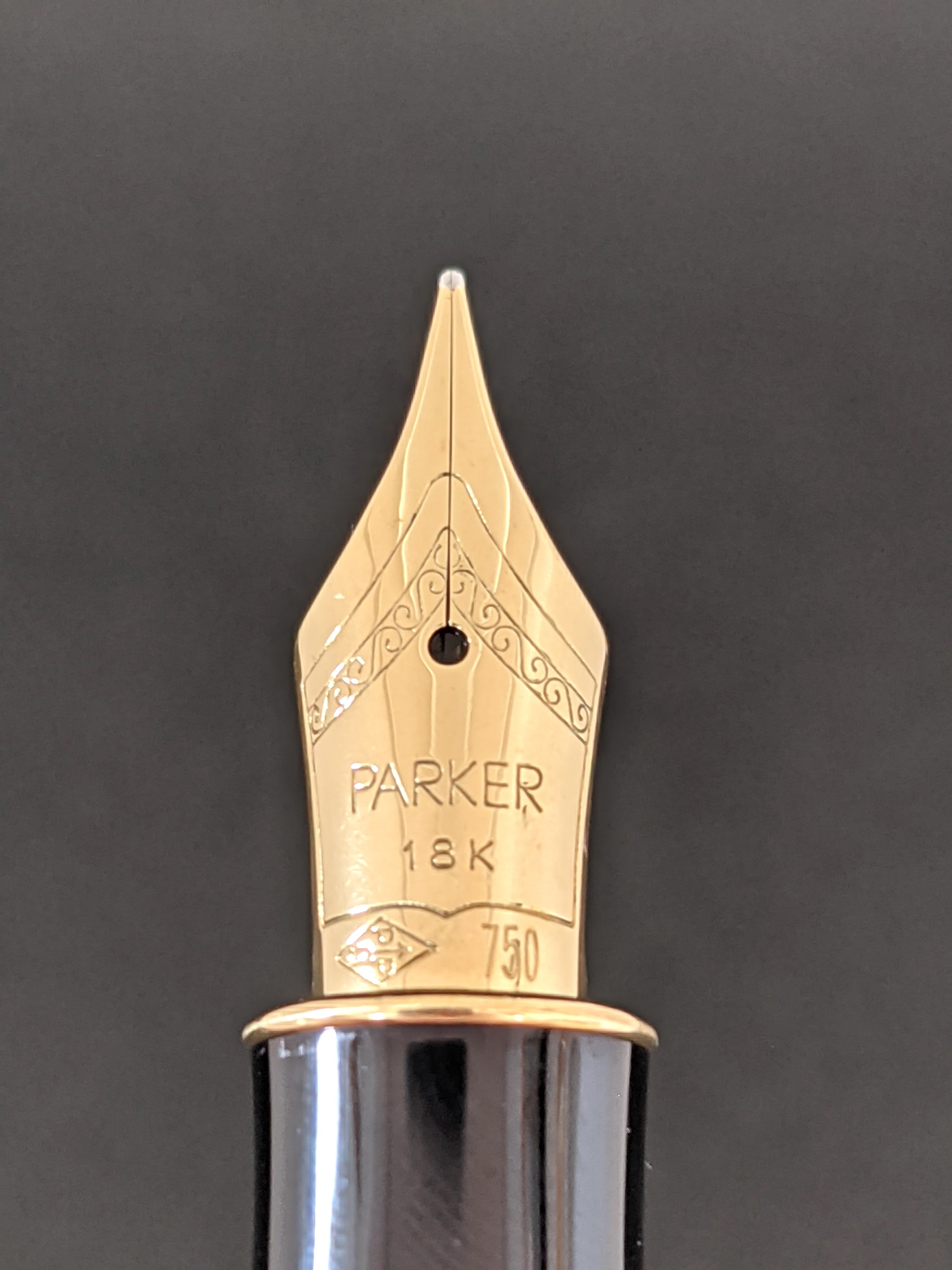 1994　パーカー ソネット ムーンビーム　PARKER SONNET　（細字）　18K　　　　　02377＊ | 川口明弘の調整万年筆  powered by BASE