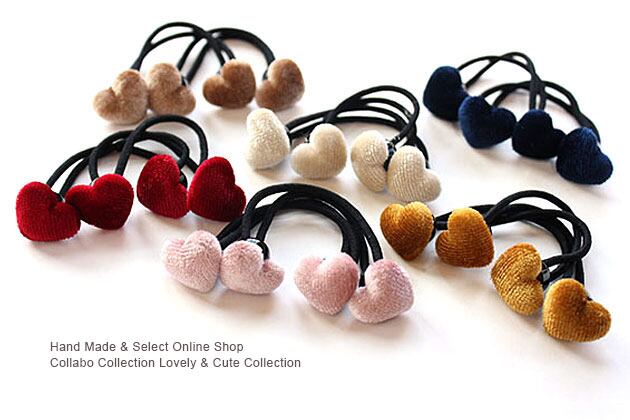 220 ミニクマキッズヘアゴム入園準備フォーマルくるみボタン