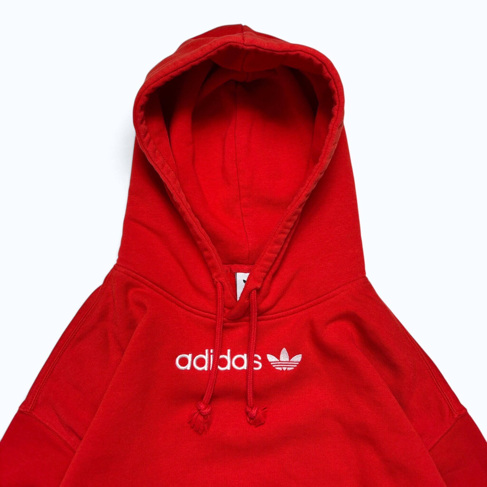 adidas Originals】アディダスオリジナルス COEEZE HOODIE レッド ロゴ