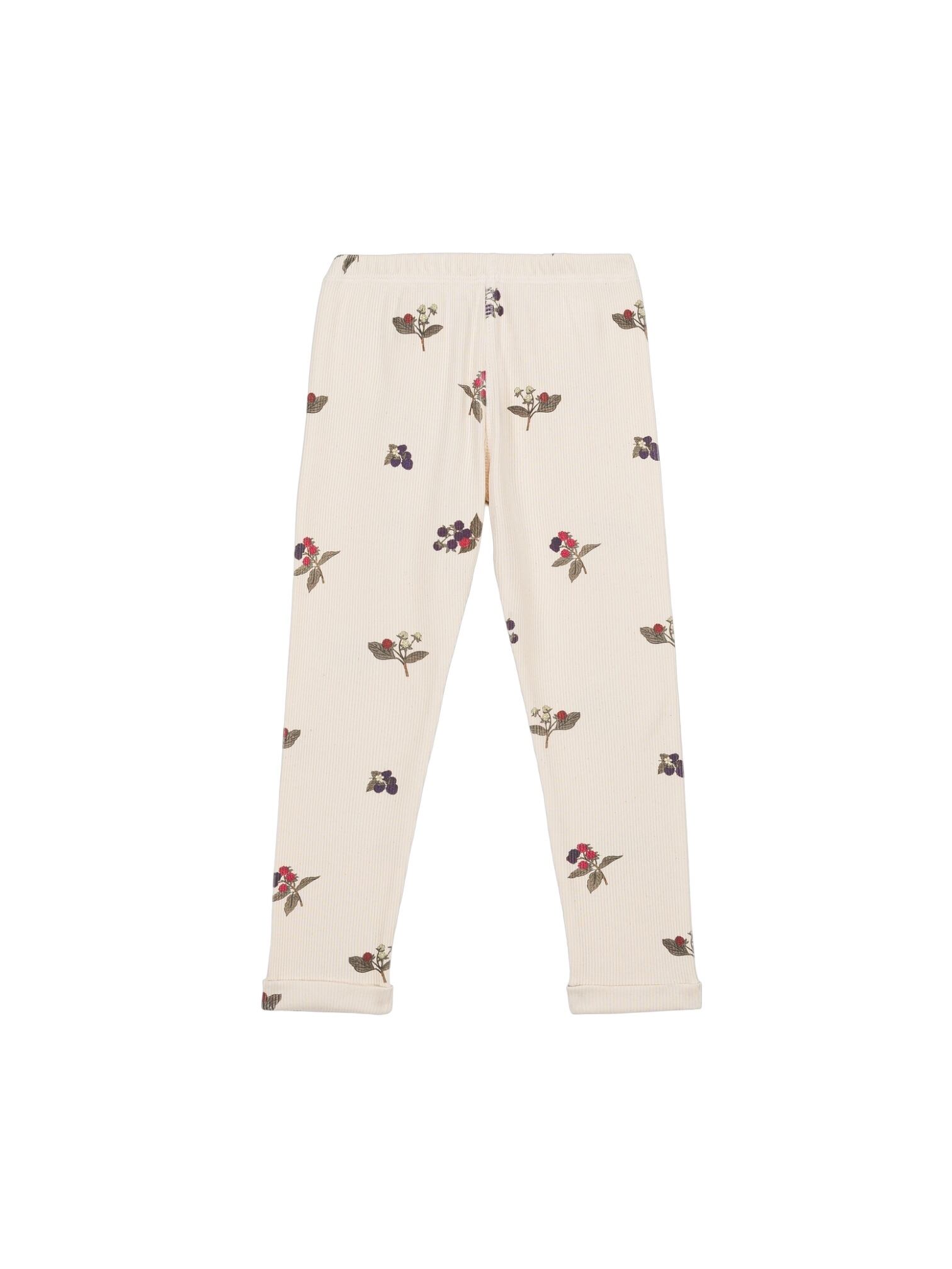 36M/4Y【STUDIO BOHEME】Rom Pom Leggings/Ecru blackberries