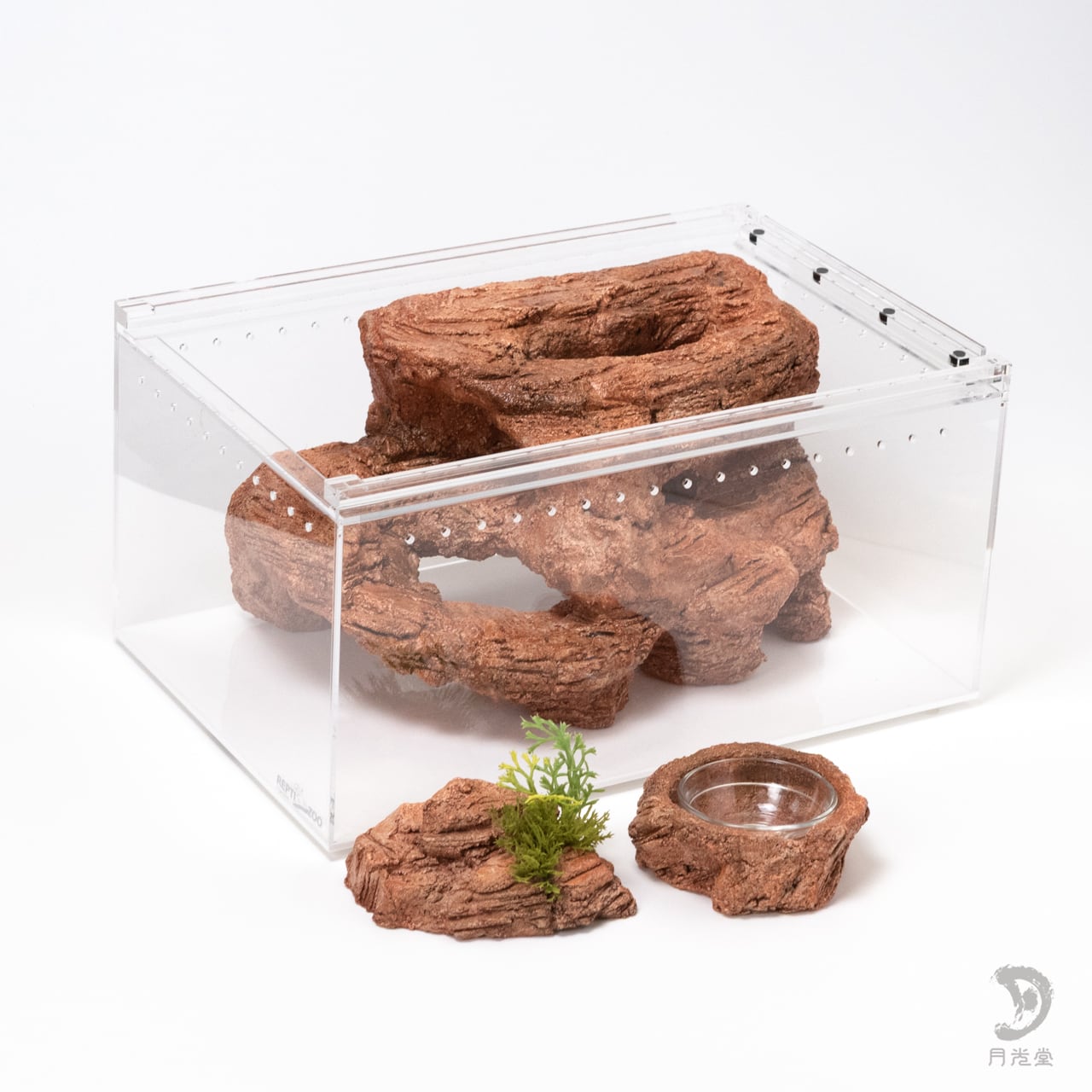 月光堂 「テーブルロックシェルター ＋ 水入れ ＋ レイアウトロック