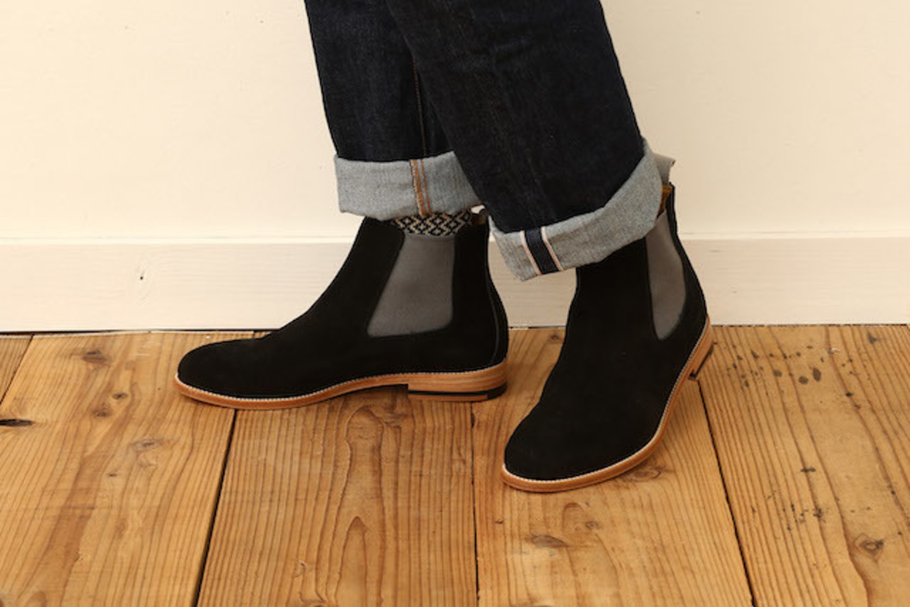 SIDE GORE BOOTS (SUEDE)