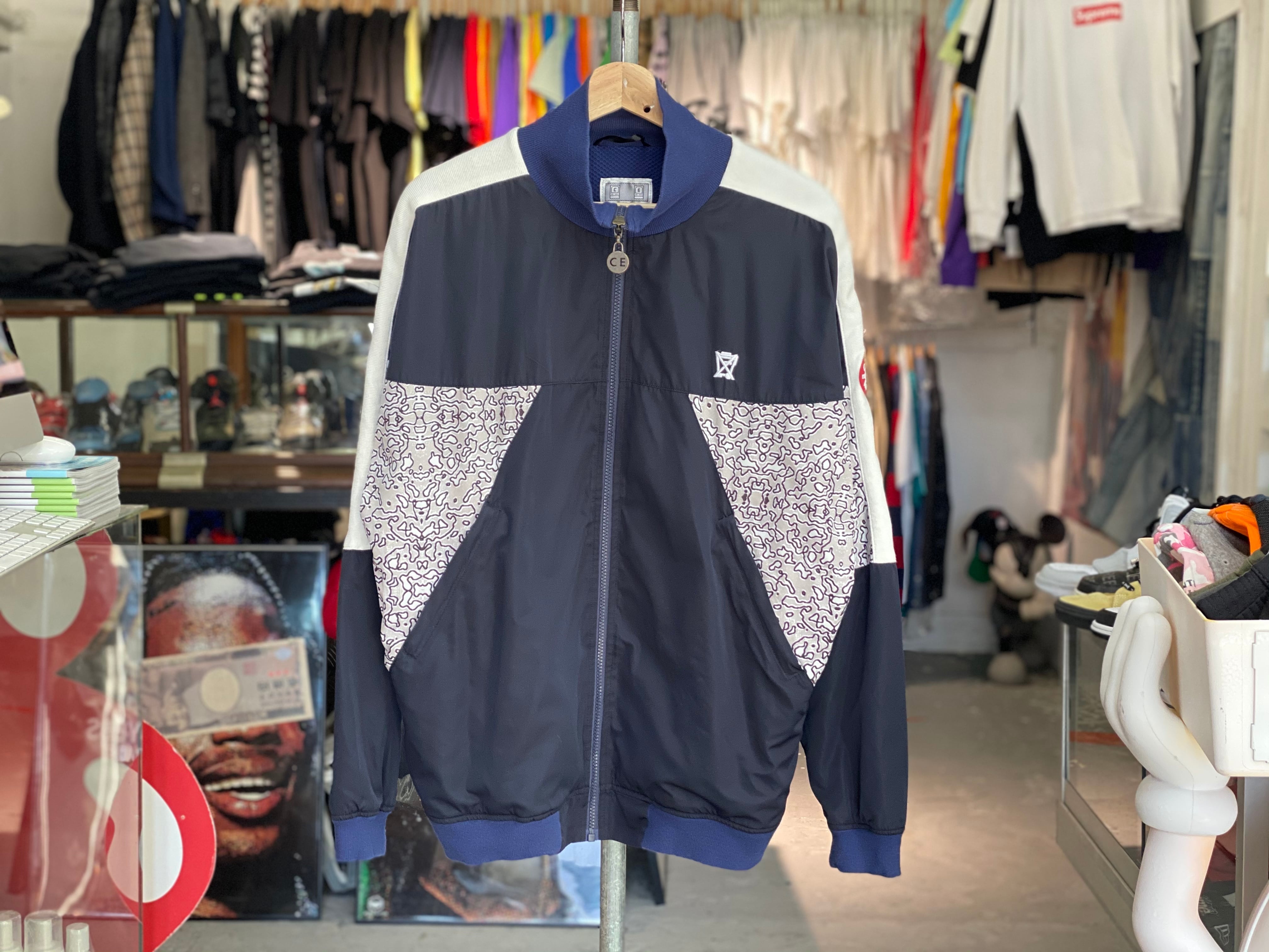 C.E CAVEMPT TRAINING JACKET #4 – Navy MEDIUM 65KA2452 | BRAND 