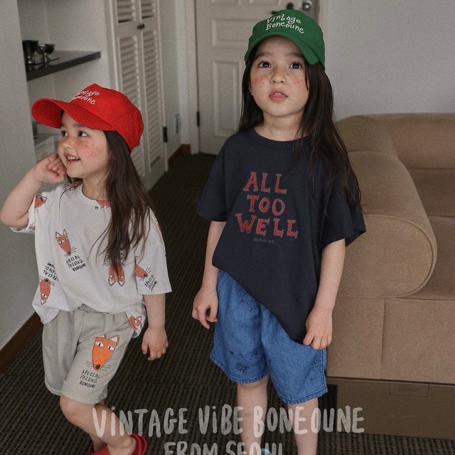 【予約】all too well T/ boneoune（kids）