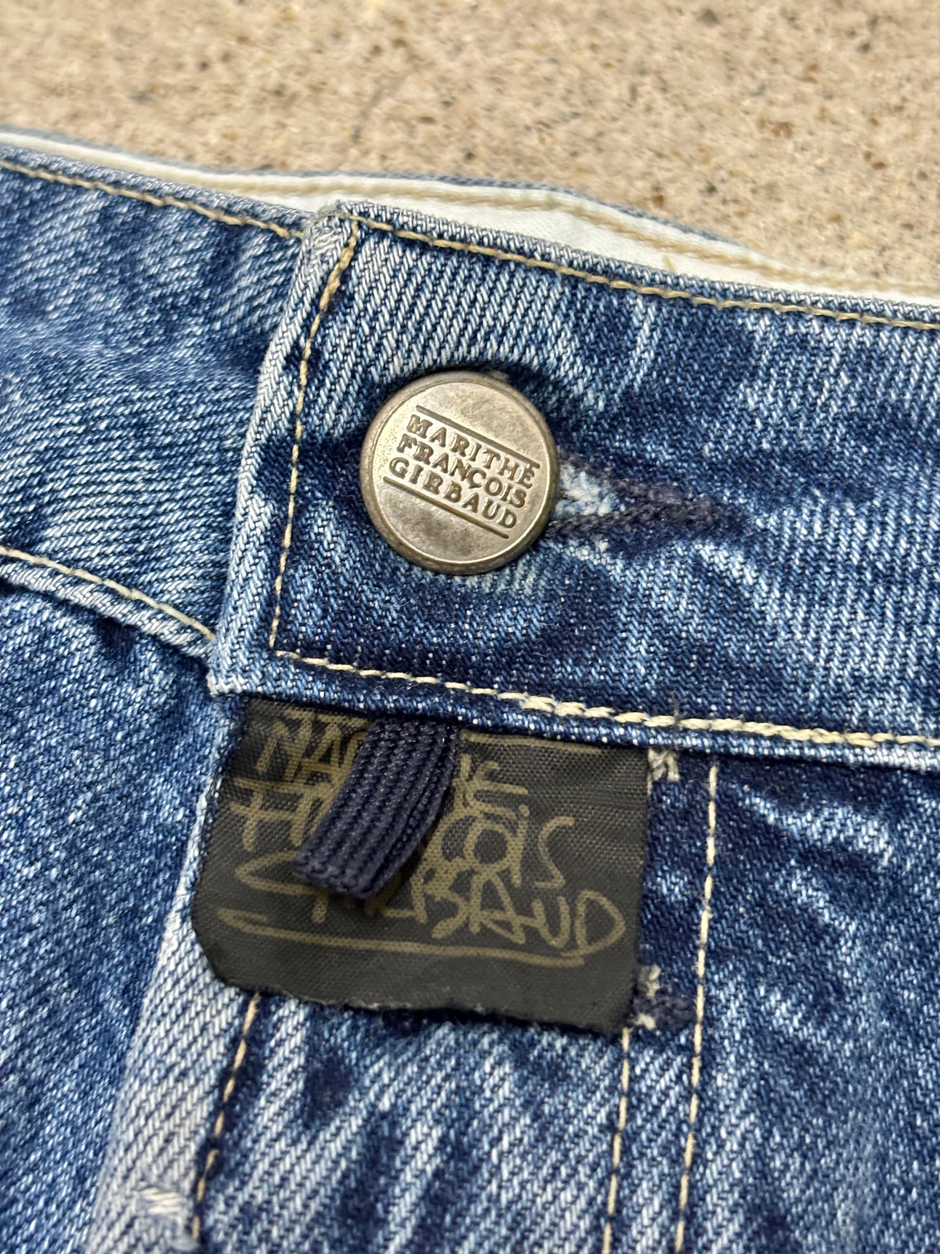 90～00s MARITHE FRANCOIS GIRBAUD/Denim pants/Italy製/デニムパンツ