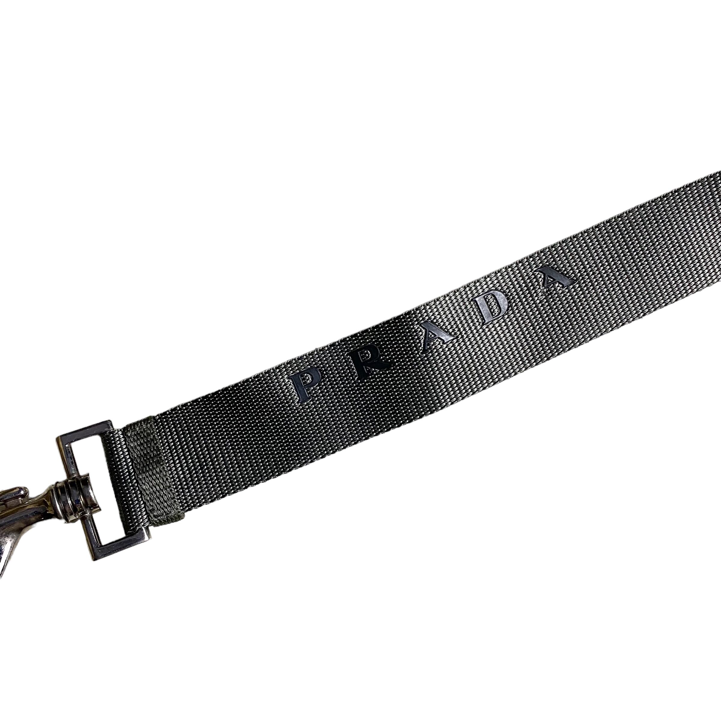 PRADA SPORT nylon canvas mini shoulder bag | NOIR ONLINE