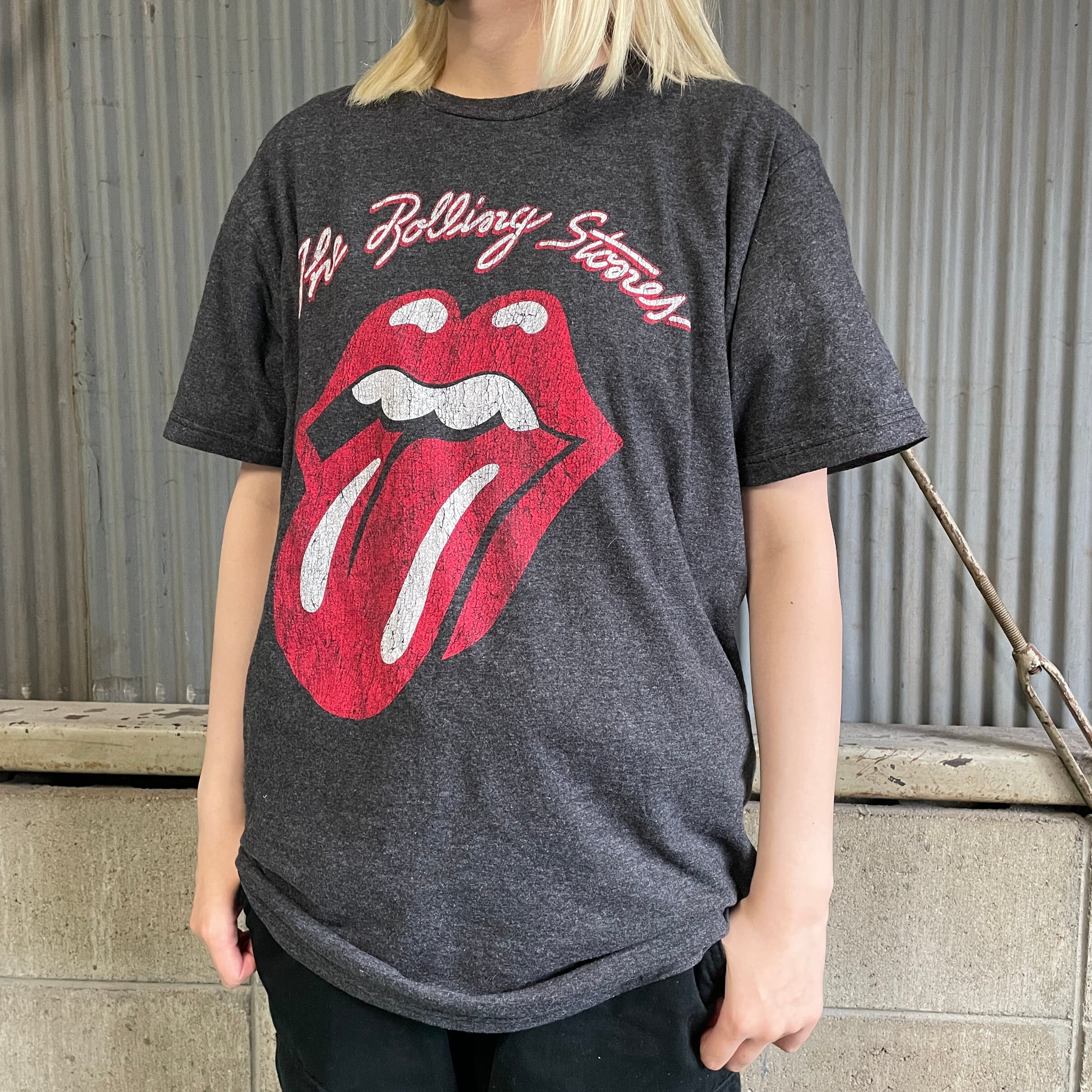 The Rolling Stones ローリングストーンズ プリント バンドTシャツ  