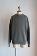 EVCON " WOOL LOW GAGE CREW NECK (L.GRAY)"