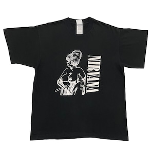 90s Nirvana STRIPPER ニルバーナ Tシャツ (L)