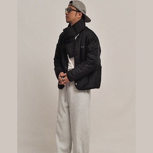 キルティングワッフル ノーカラージャケット K5542