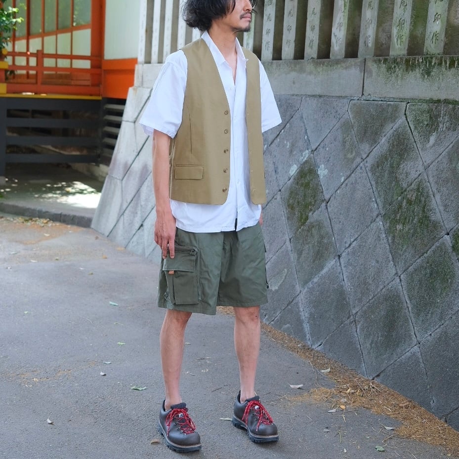 KENNETH FIELD(ケネスフィールド) /GUIDE SHORTS Ⅱ RIPSTOP-OLIVE-(62
