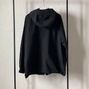 【受注予約:9月下旬入荷予定】裾ドロストマウンテンPK/ブラック
