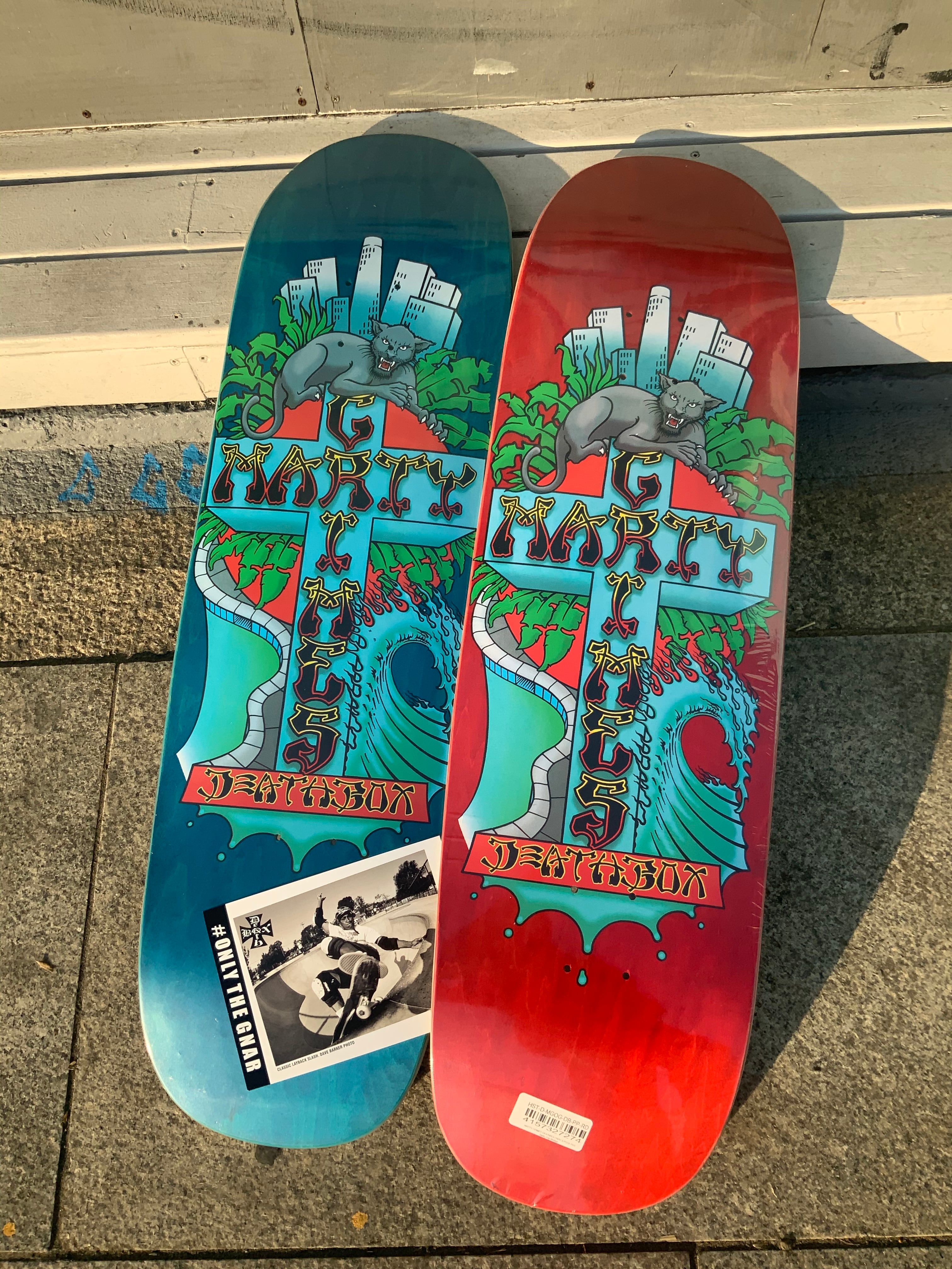 H-STREET SKATE 【MARTY GRIMES DEATHBOX】 H-STREET SKATEBOARDING skate deck MARTY GRIMES DEATHBOX PARK&POOL