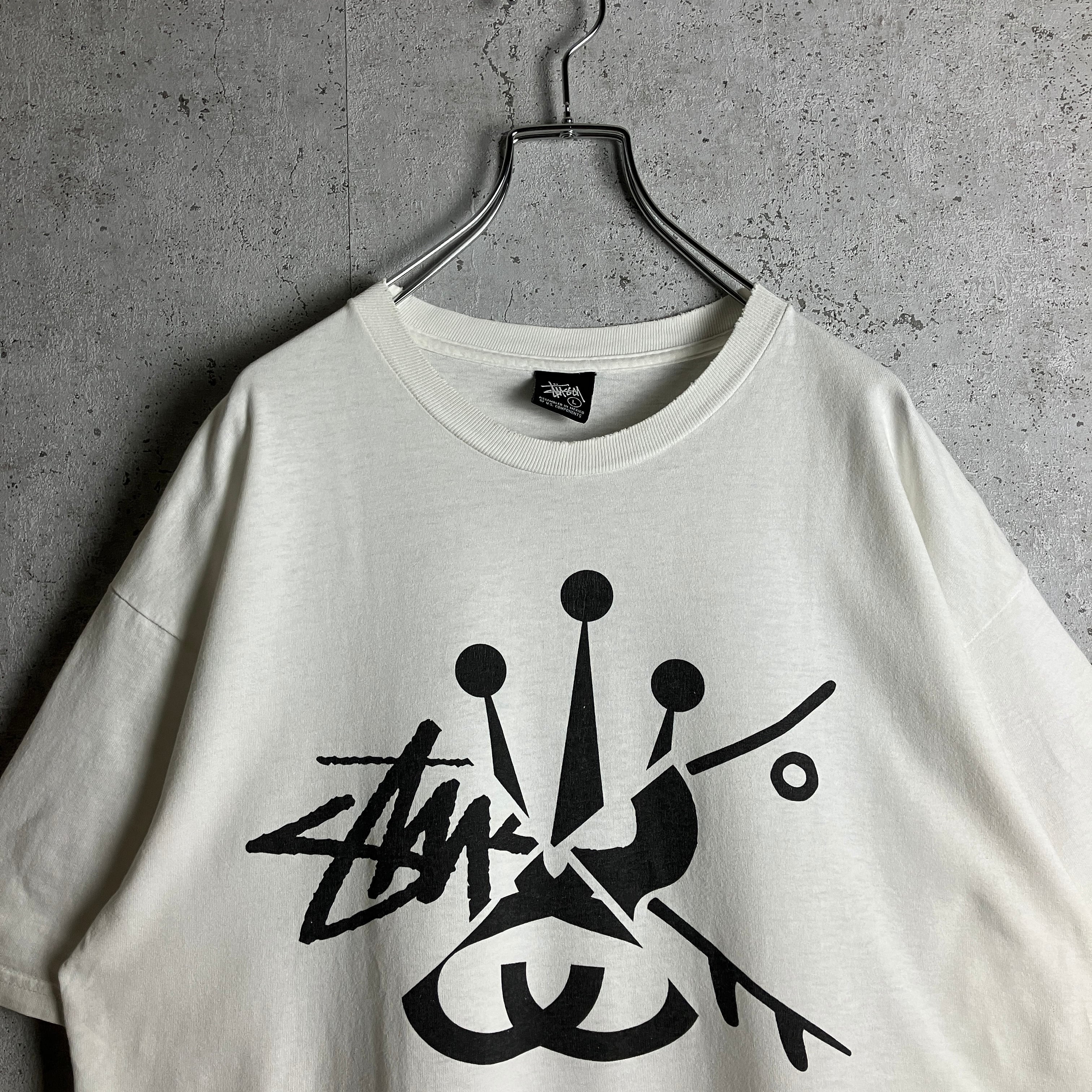 Stussy Logo Sweatshirt ロゴ刺繍 ステッチ