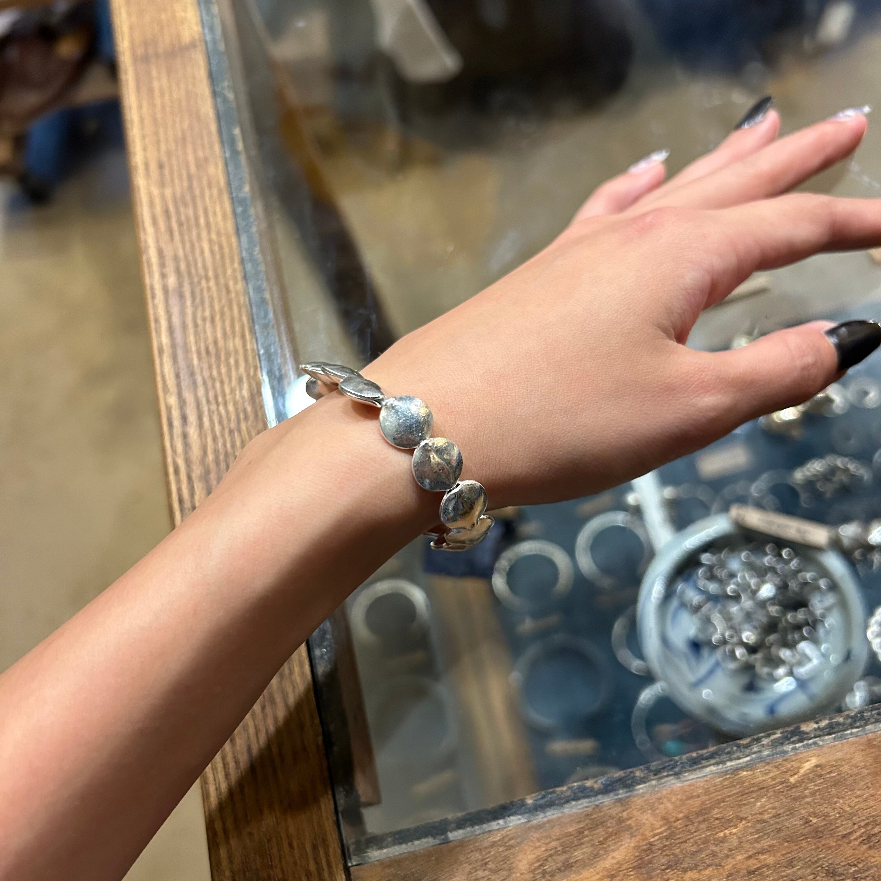 Karen silver bangle (17㎝) | CIRCUS VINTAGE
