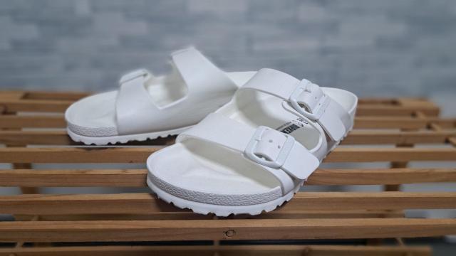 ☆ビルケンシュトック ホワイトサンダル サンダル/メンズ/26.5㎝ BIRKENSTOCK ビルケンシュトック ホワイトサンダル サンダル/メンズ