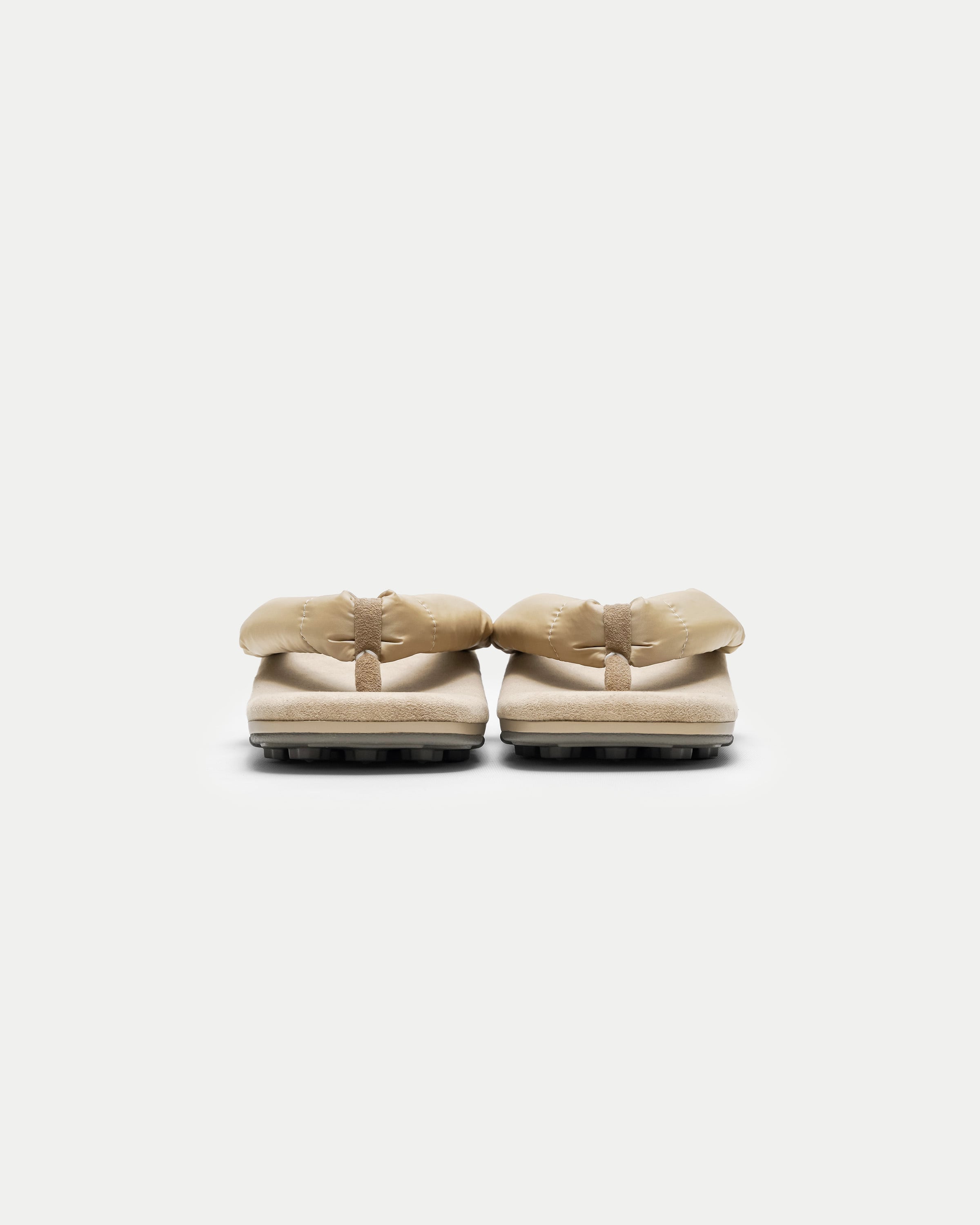 SETTA × SNEAKER “ unda ” / SUEDE PADDED TAUPE | goyemon ONLINE STORE