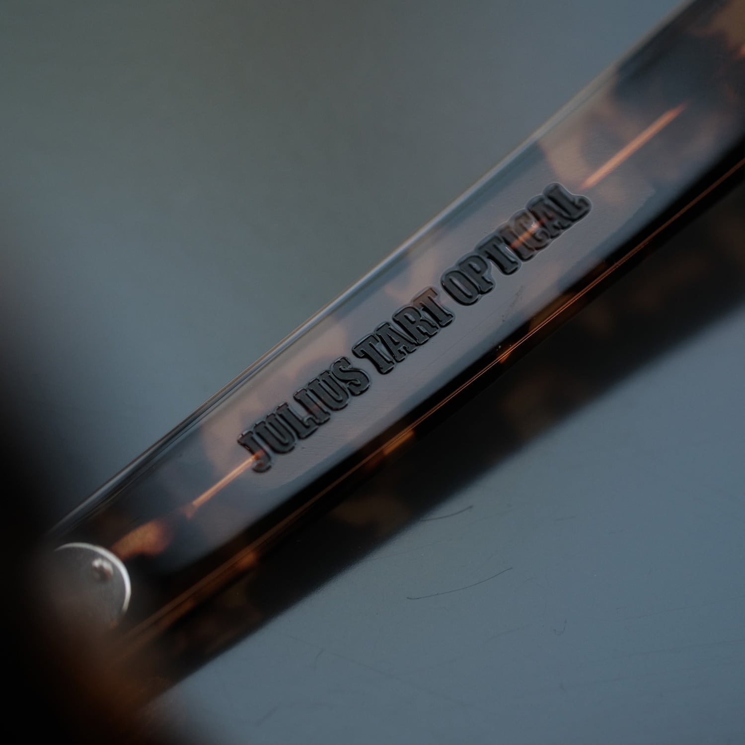 JULIUS TART OPTICAL】FDR 48□22 - Tortoise (LARGE) | SEESAW SPECTACLES