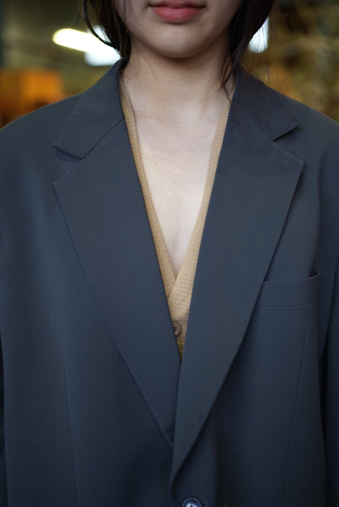 MOON TREE PLANET - Sheer Cardigan beige | MOON TREE PLANET