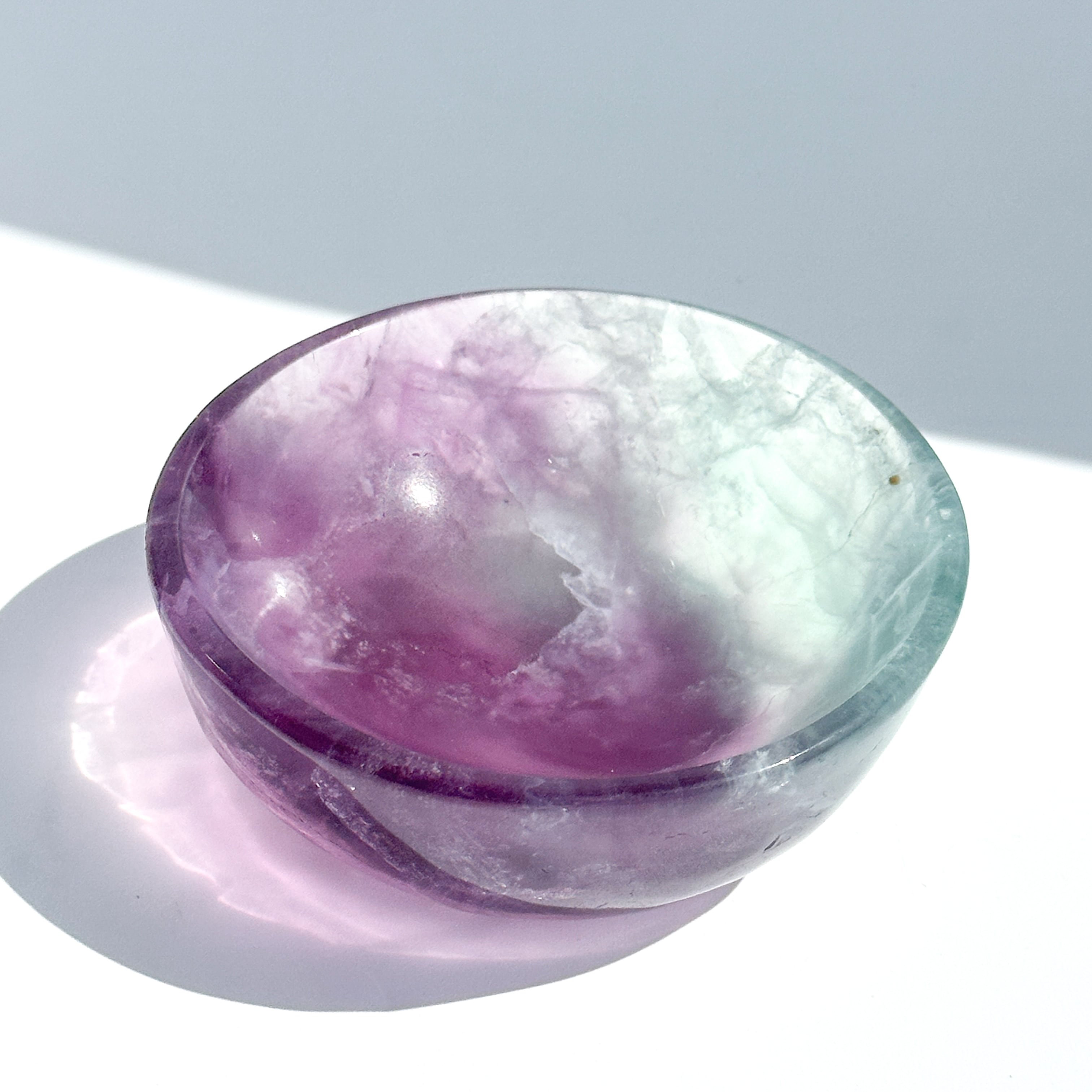 レインボーフローライトのうつわ02◇ RainbowFluorite ◇天然石・鉱物・パワーストーン・インテリア