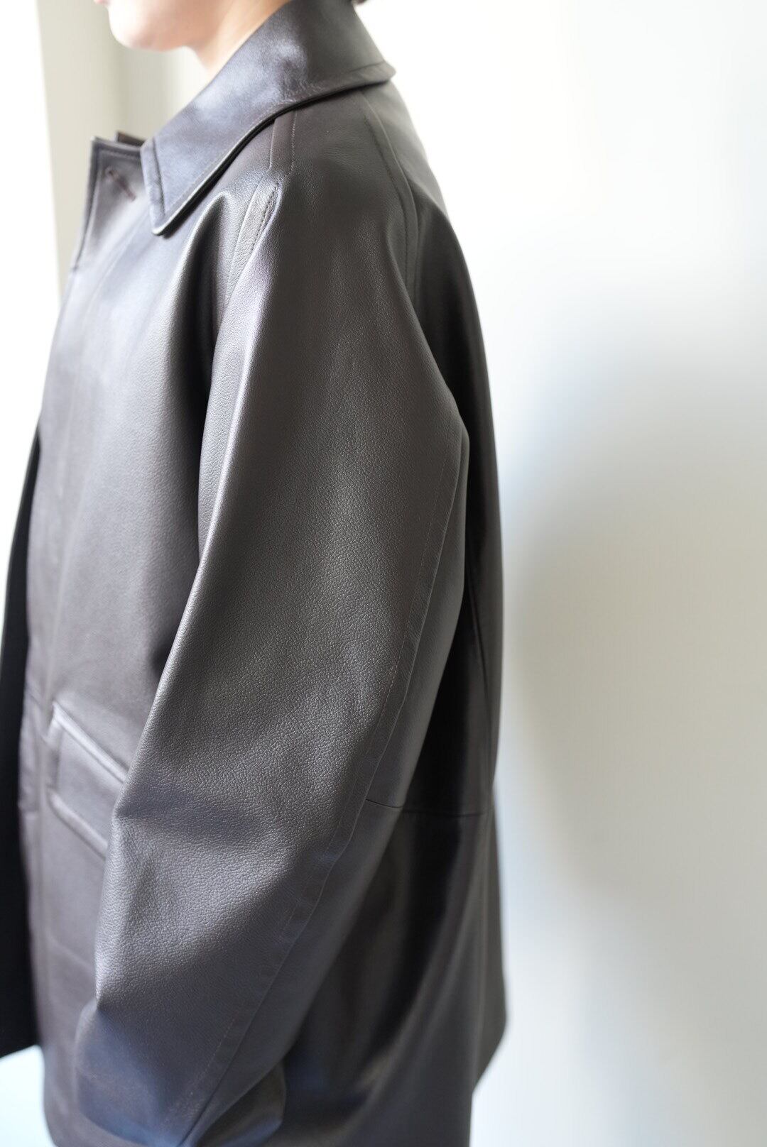 MAATEE&SONS LEATHER HALF COAT | TOMMY'S KURAMAE